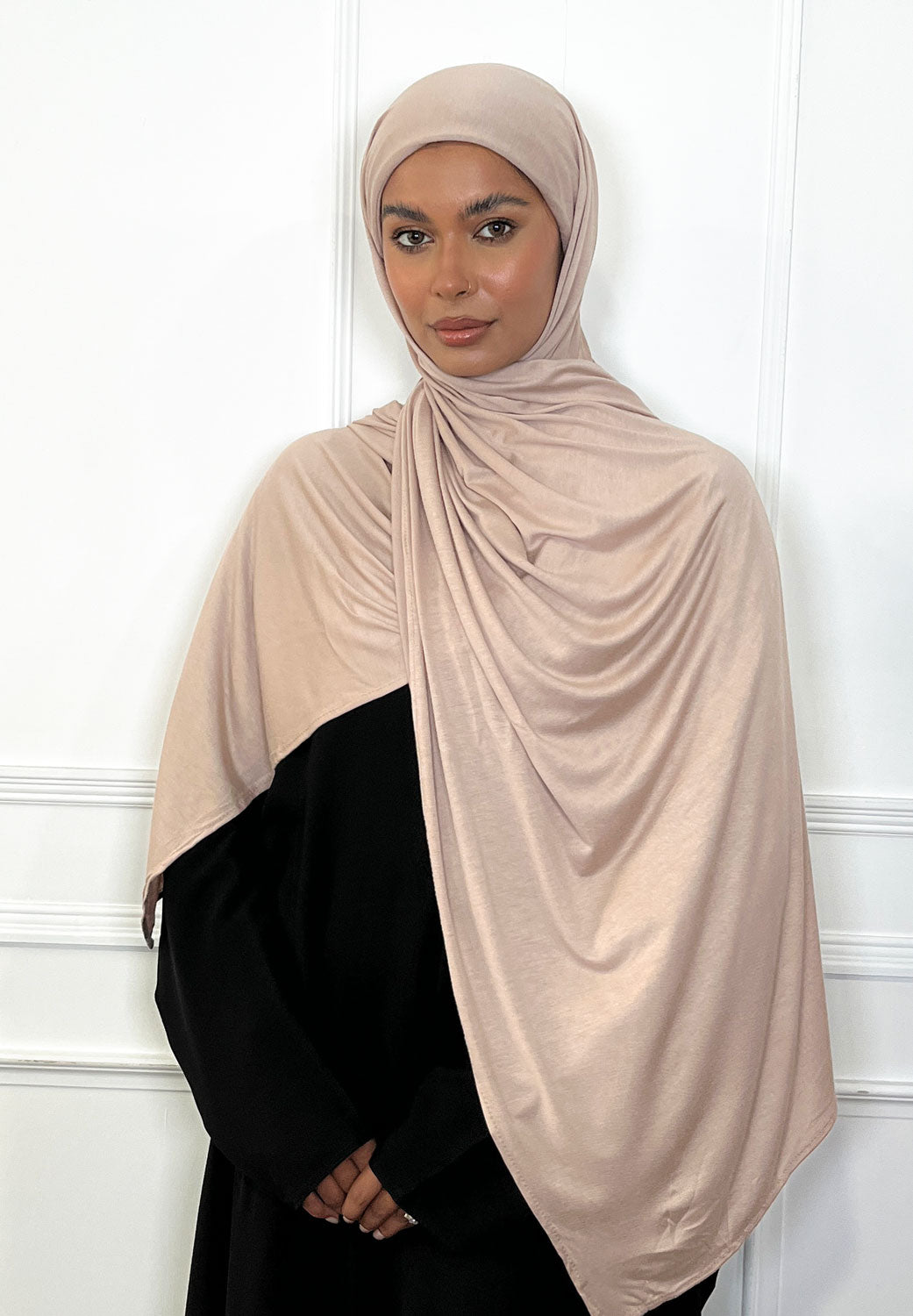 Tie-up Jersey Scarf